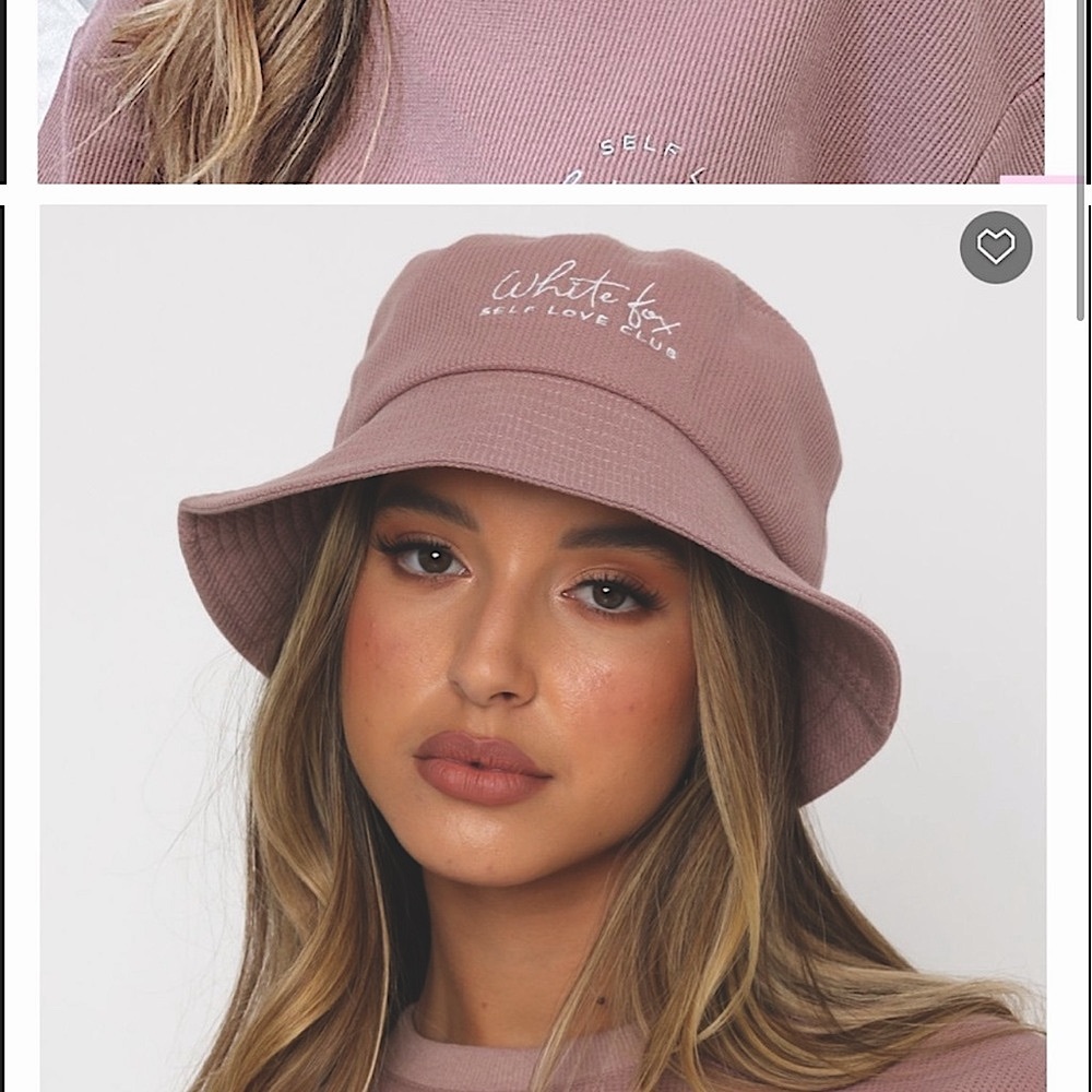 White Fox Bucket Hat